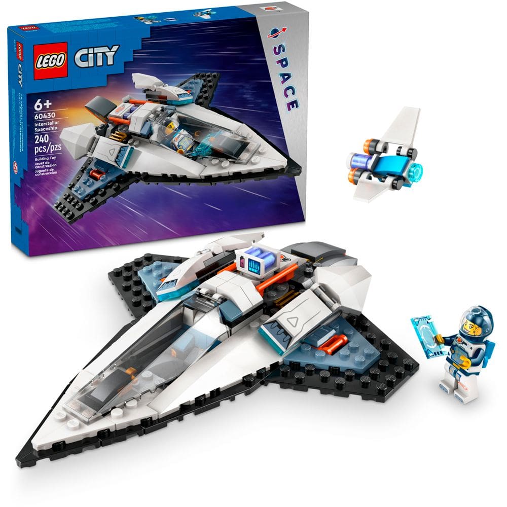 Lego City Nave Espacial Interestelar 60430 com 240pcs