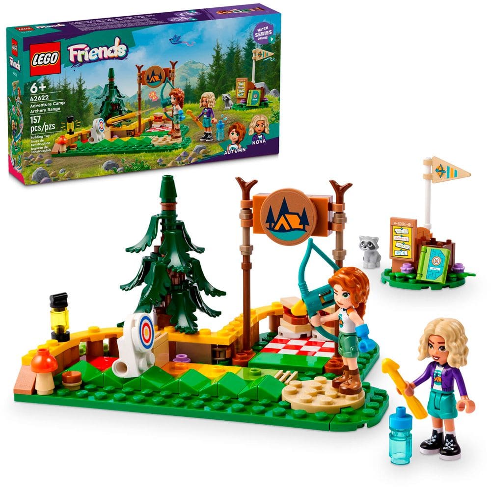 Lego Friends Arco e Flecha Acampamento 42622 com 157pcs