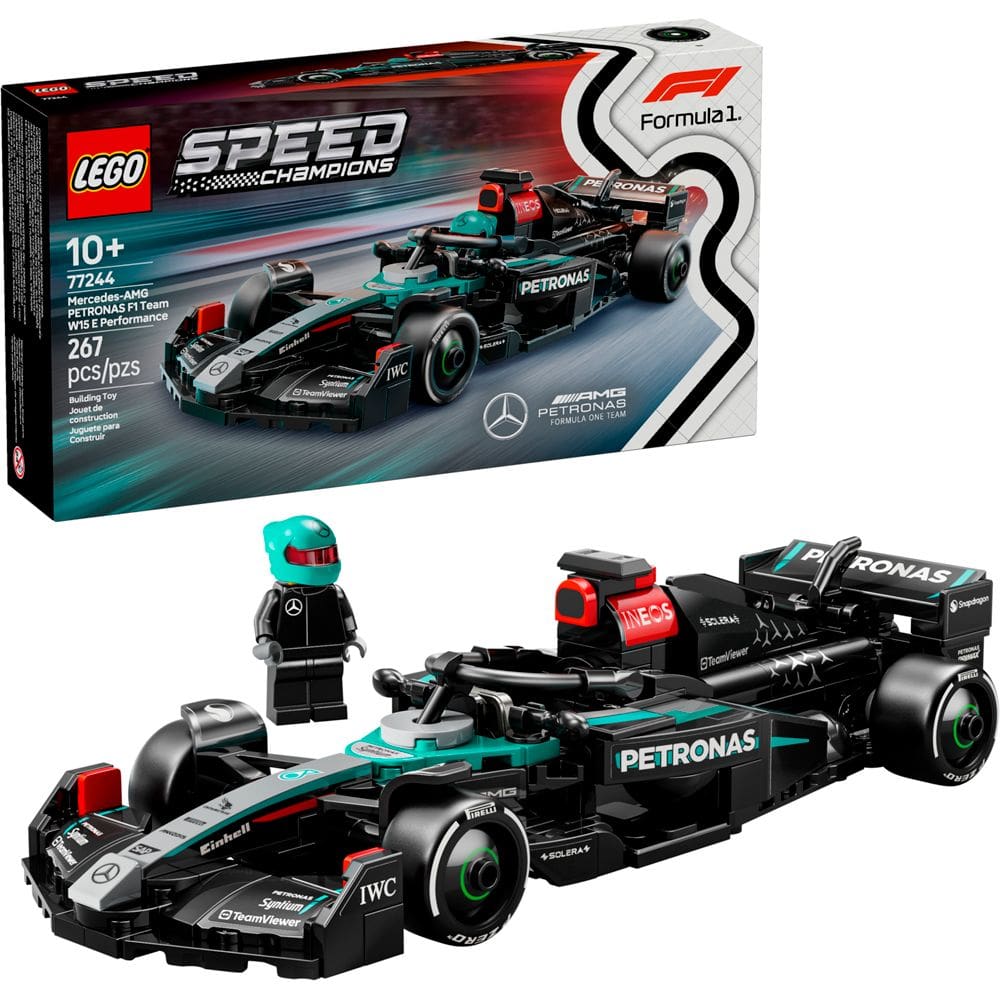 Lego Speed Champions Mercedes AMG F1 W15 77244 com 267pcs