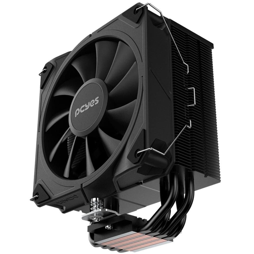 Cooler para processador PCYES Frost Pulse Black Vulcan, TDP 180W, PEFPBV