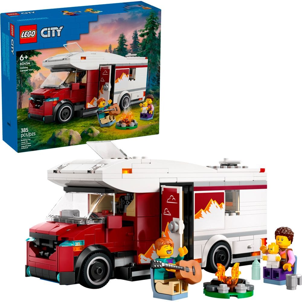 Lego City Motorhome de Aventuras Festivas 60454 com 385pcs