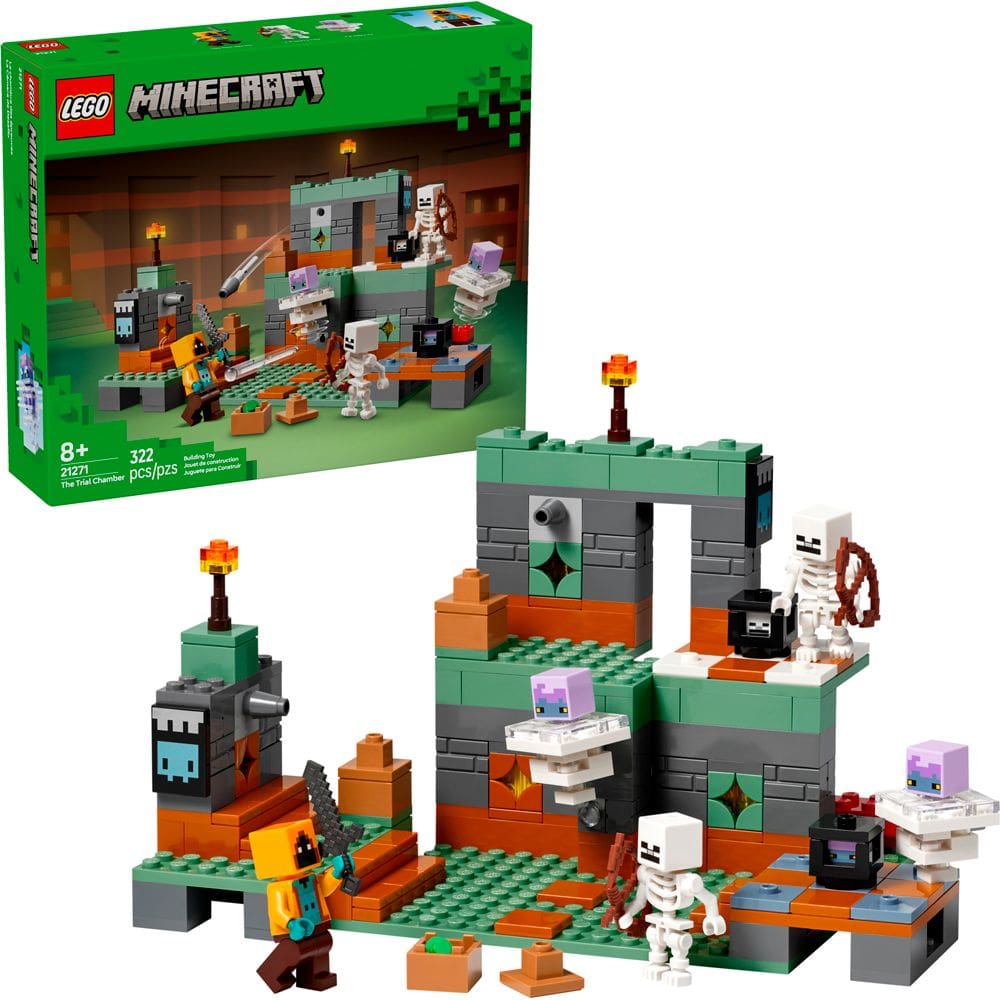 Lego Minecraft Camara de Julgamento 21271 com 322 peças
