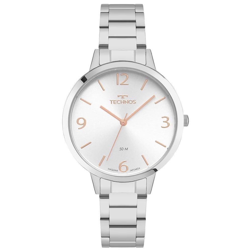 Relógio Technos Feminino Dress Prata - 2035nbd-1k
