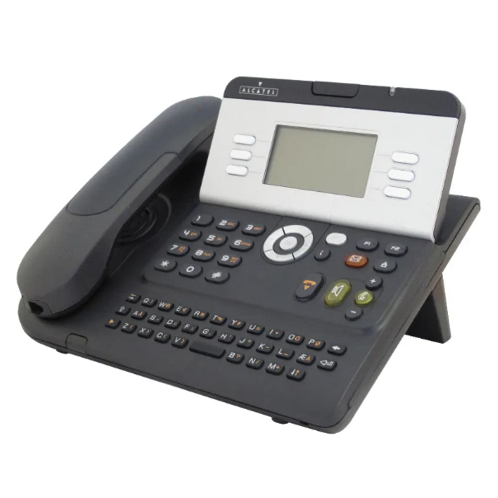 Telefone de Mesa Executivo Alcatel 40 Teclas Identificador 3 Linhas