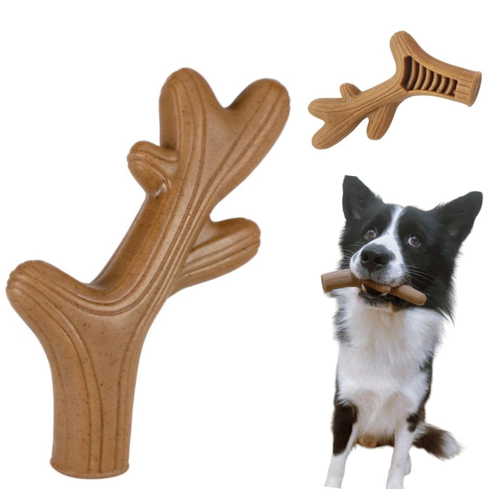 Brinquedos para mastigar cães SZPENGC para mastigadores agressivos com sabor de carne bovina