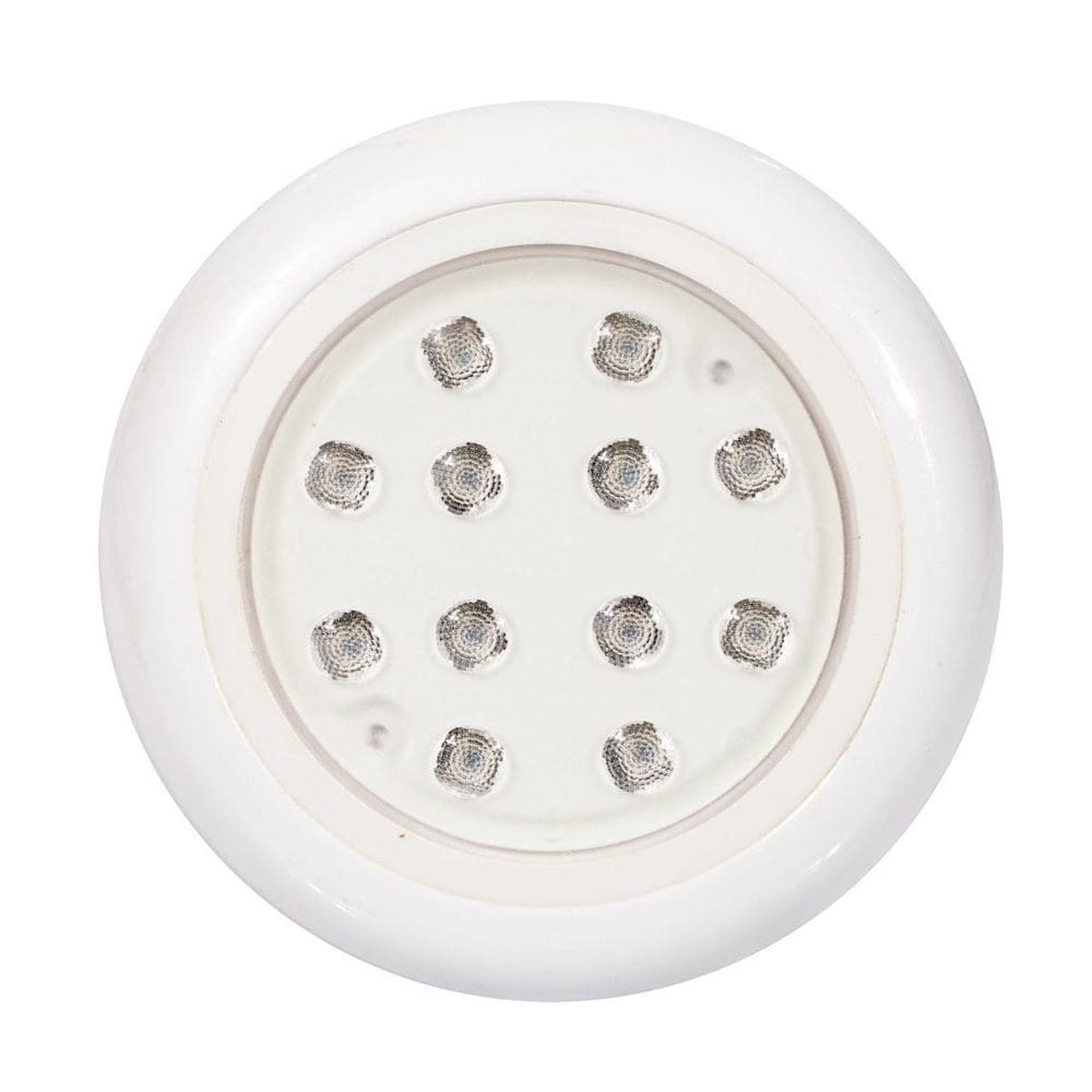 Luminária De Led Rgb Blindado Abs Para Piscina 12W Ip68 Noll