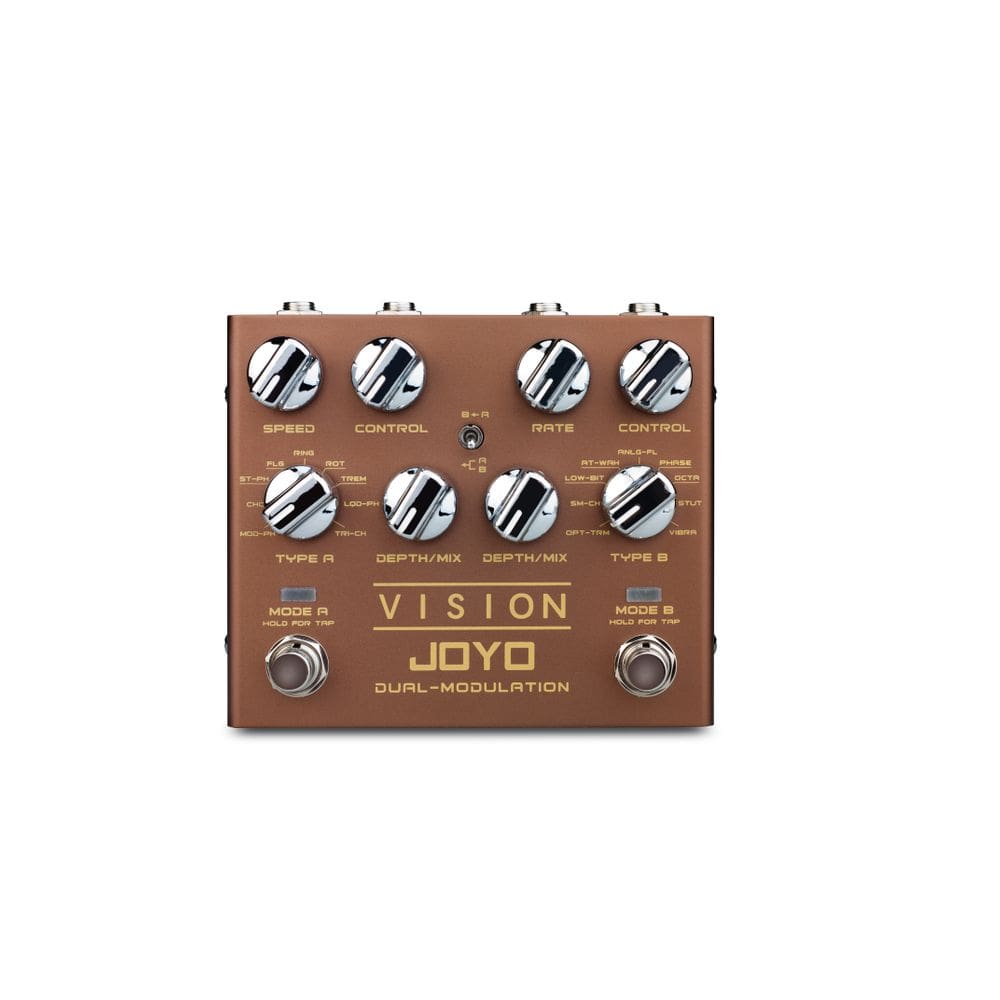 Pedal Guitarra Joyo Multi Modulação Chorus Flanger Phaser Tr