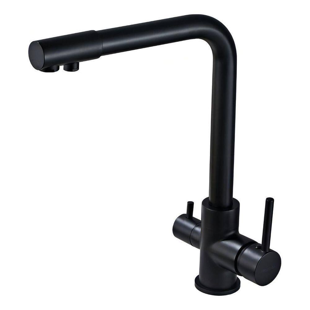 Torneira Cozinha Monocomando Entrada De Filtro Black Preto