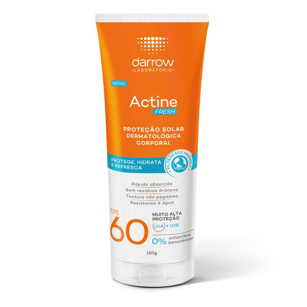 Protetor Solar Actine Fresh Corporal FPS 60 150g