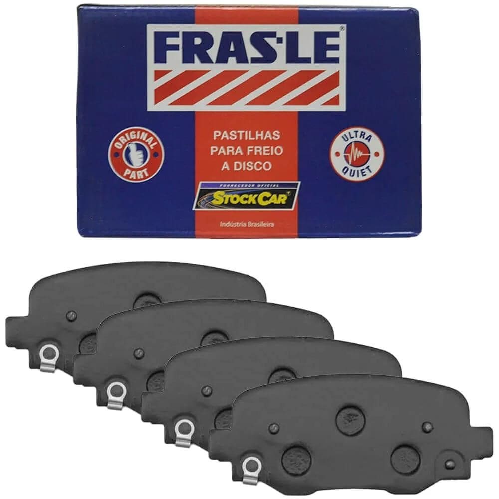 Kit Pastilha de Freio Cerâmica Traseira Commander Fras-Le