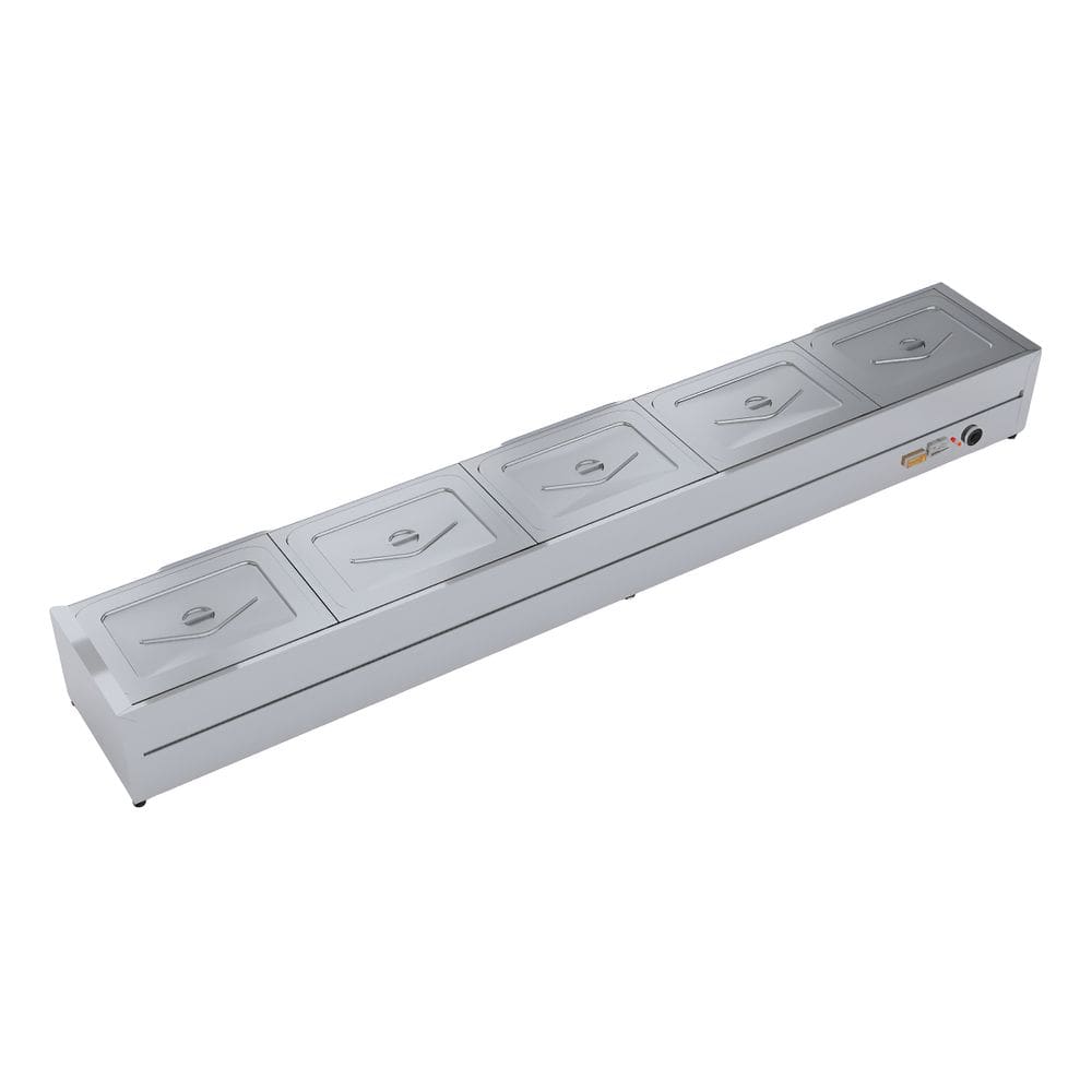 Rechaud Self Service Térmico 5 Cubas Aço Inox Ibet
