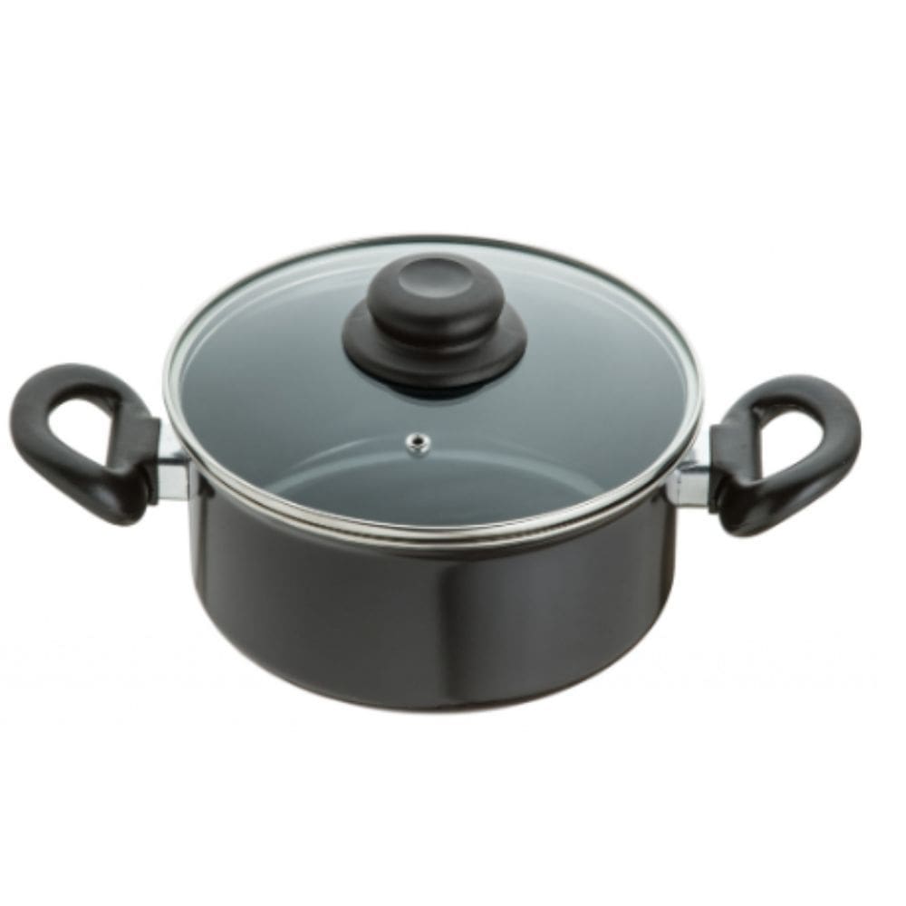 Panela 16 Esmaltada Preta Indução, Cooktop, Elétrico, A Gás