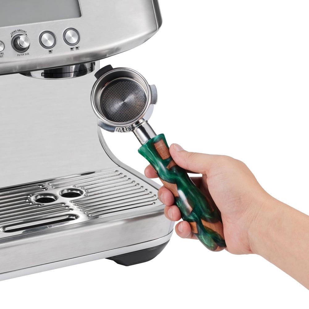 Portafiltro sem fundo Teyearlife Resin Green 54mm para Breville