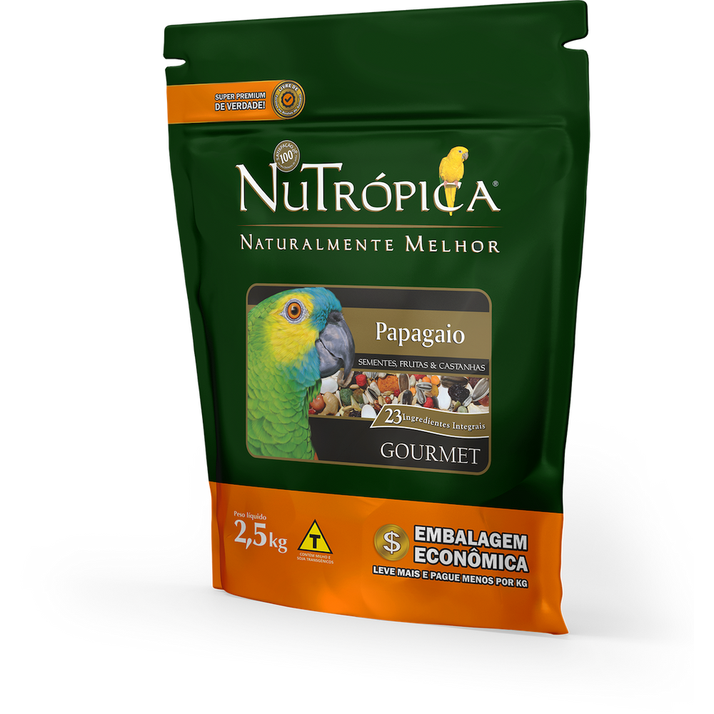 Nutropica Papagaio Gourmet 2,5 Kg