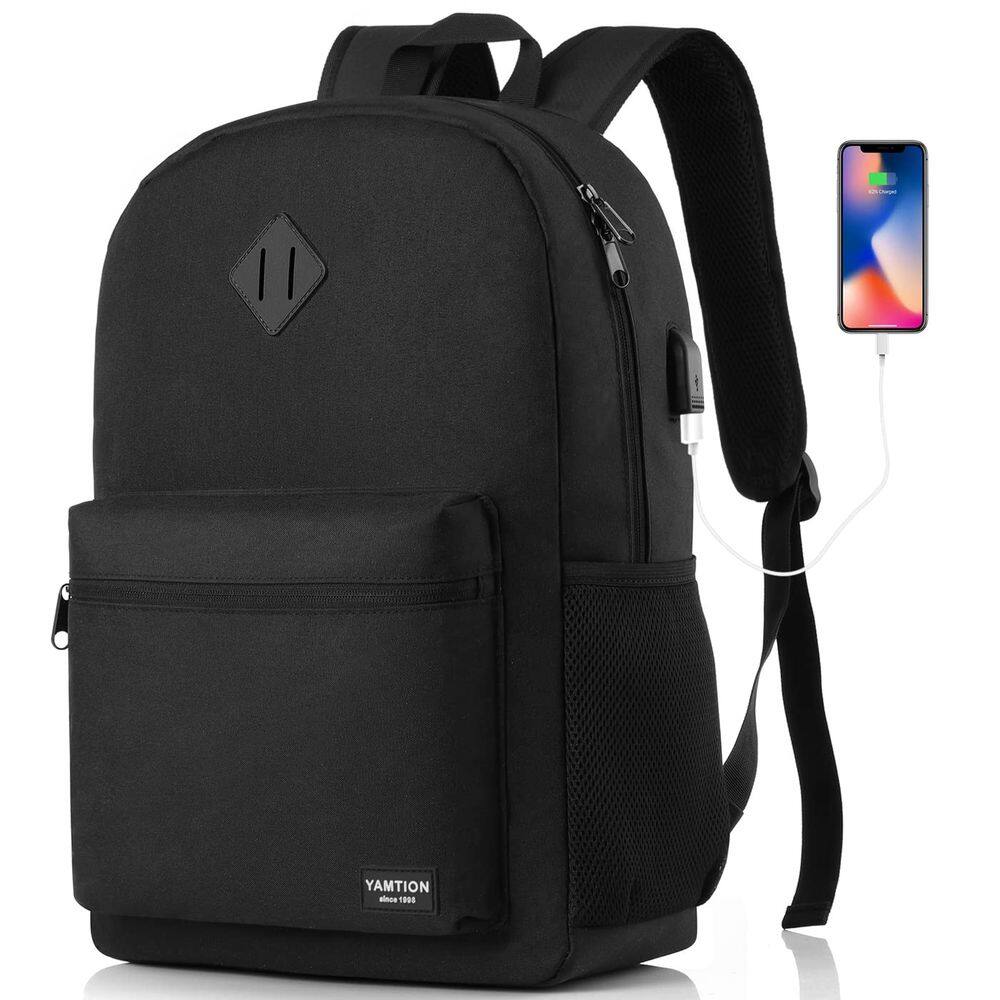 Mochila YAMTION de 17 polegadas para viagens escolares de negócios à prova d`água