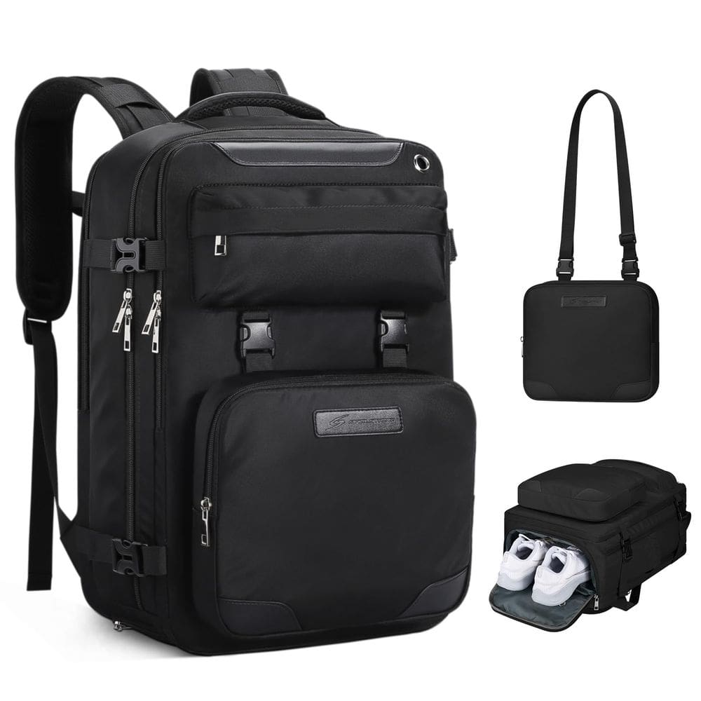Mochila de viagem Maelstrom 35L com compartimento para sapatos para laptop de 17"
