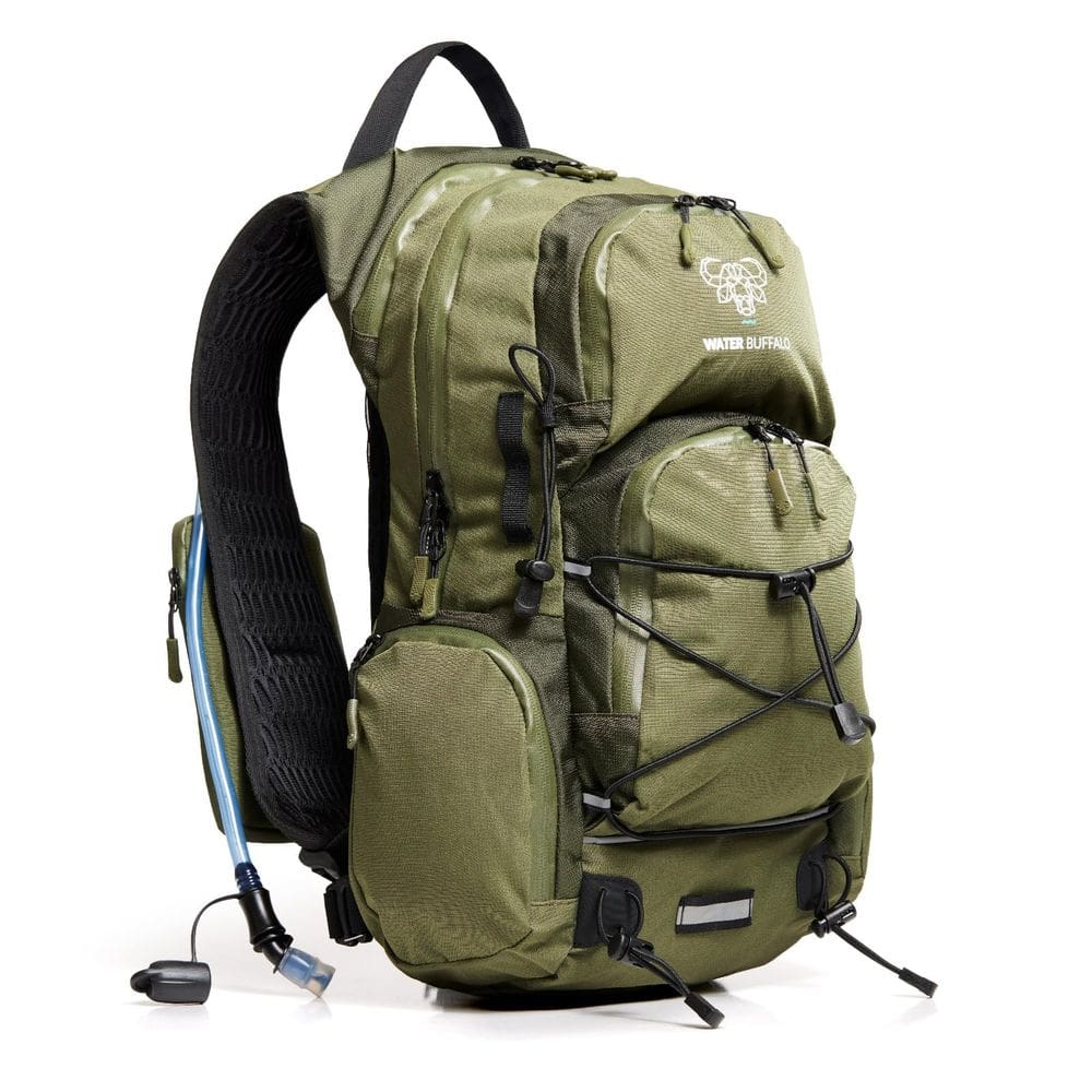 Mochila de hidratação para caminhada Water Buffalo Sherpa 22L com bexiga