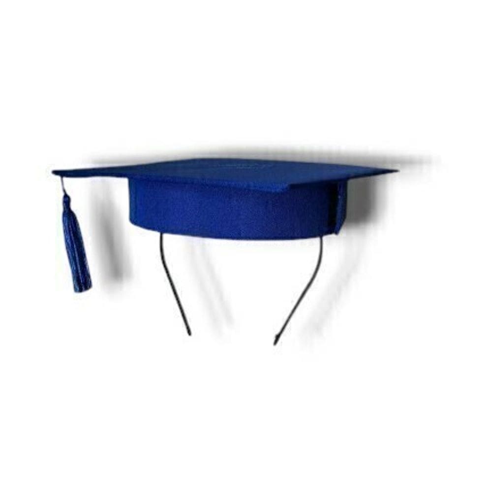 Capelo Para Formatura Afro Cabelos Volumosos Azul Royal | Loja de Formatura