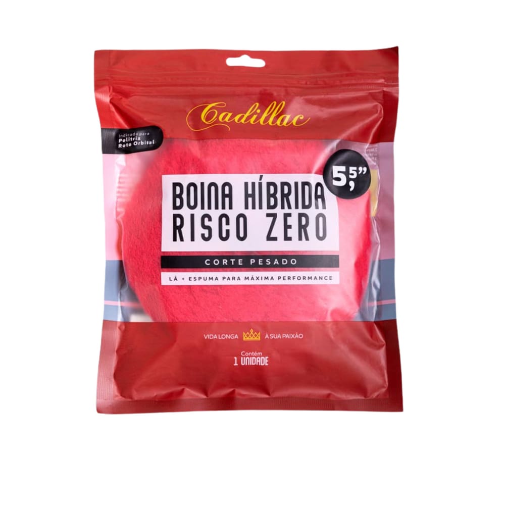 Boina Lã Corte Pesado Risco Zero 5,5&quot; S/ Interface Cadillac