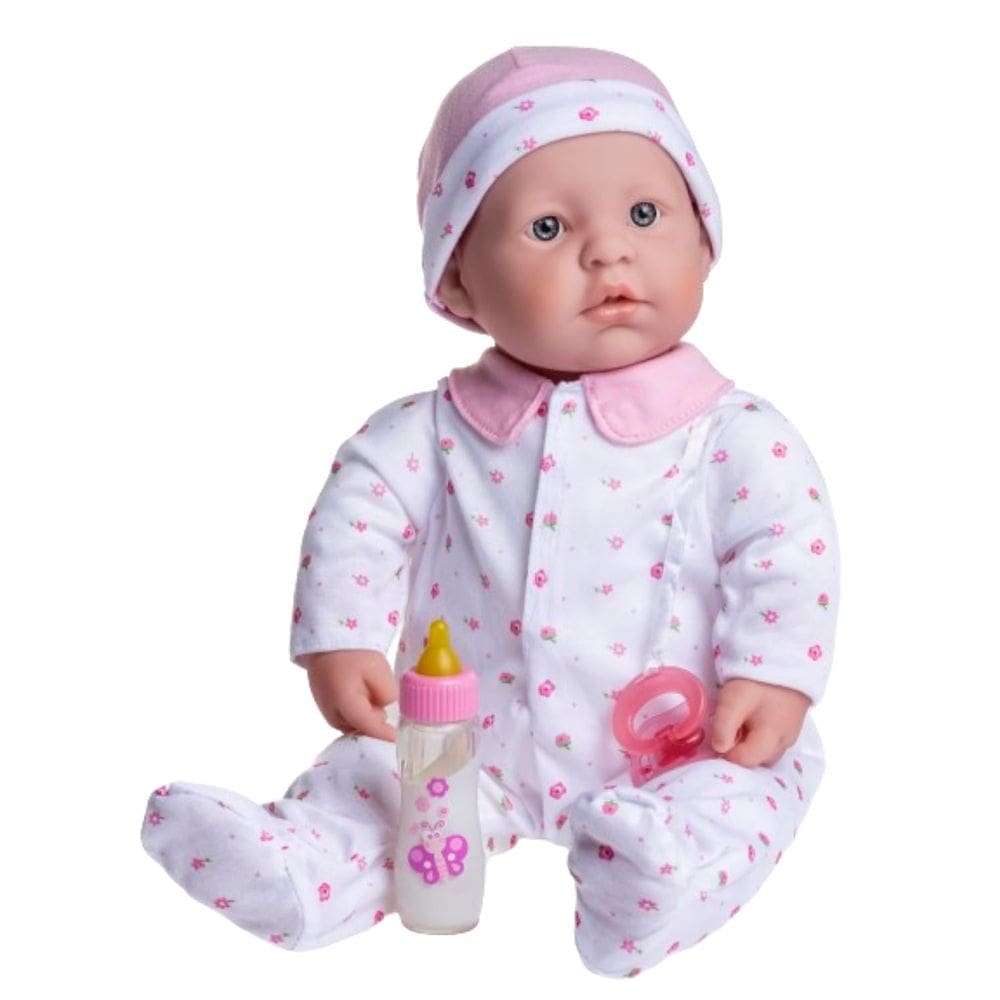 Boneca JC Toys La Baby Caucasian 50 cm lavável com roupa