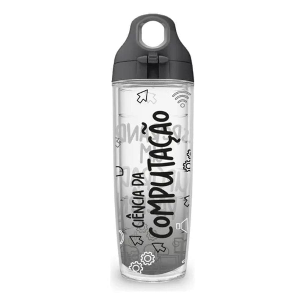 Garrafa De Água Squeeze 600ml HX70 Profissões Ciência da Computação