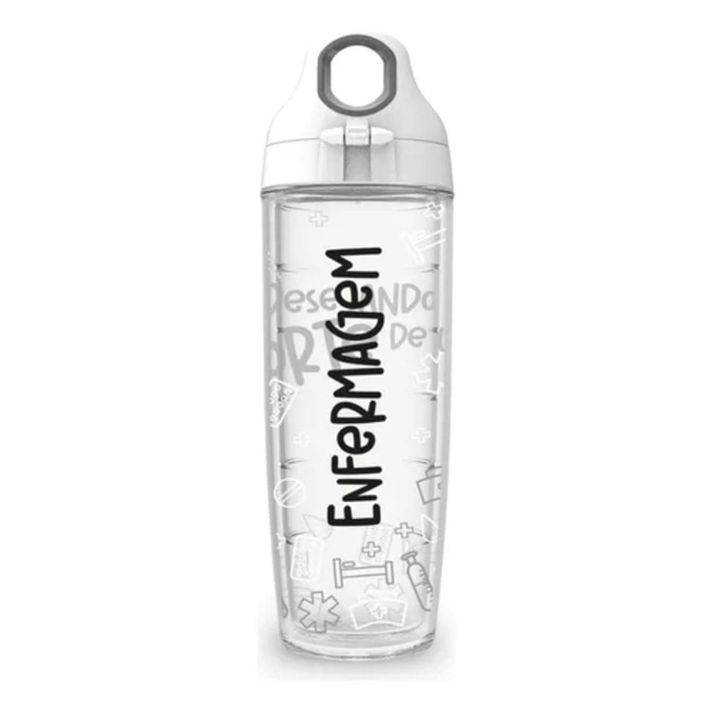 Garrafa De Água Squeeze 600ml HX70 Profissões Enfermagem