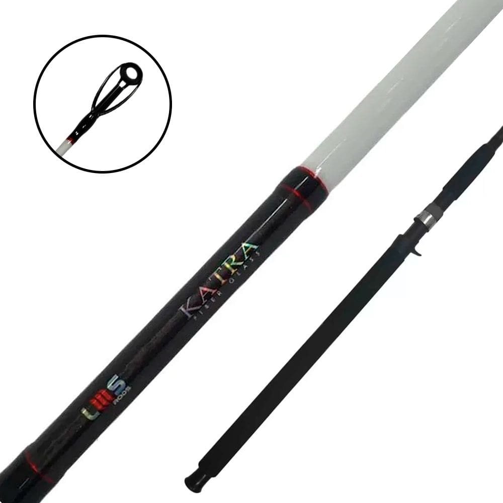 LUMIS KATRA VARA LMS 2.40 M 20 50LBS 60-100gr MOLINETE DUAS PARTES NEW MODEL