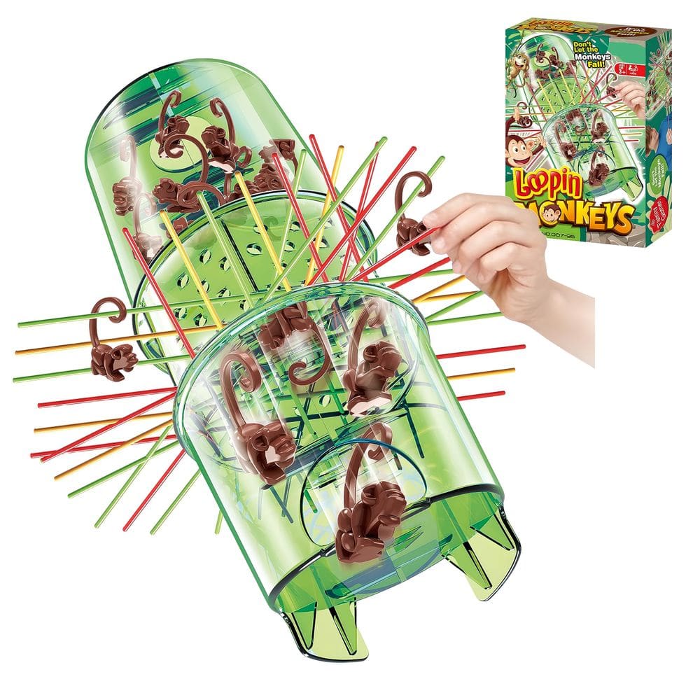 Jogo infantil Ybgocot, jogo familiar, jogo de tabuleiro Don`t Let The Monkeys Fall para 2 jogadores