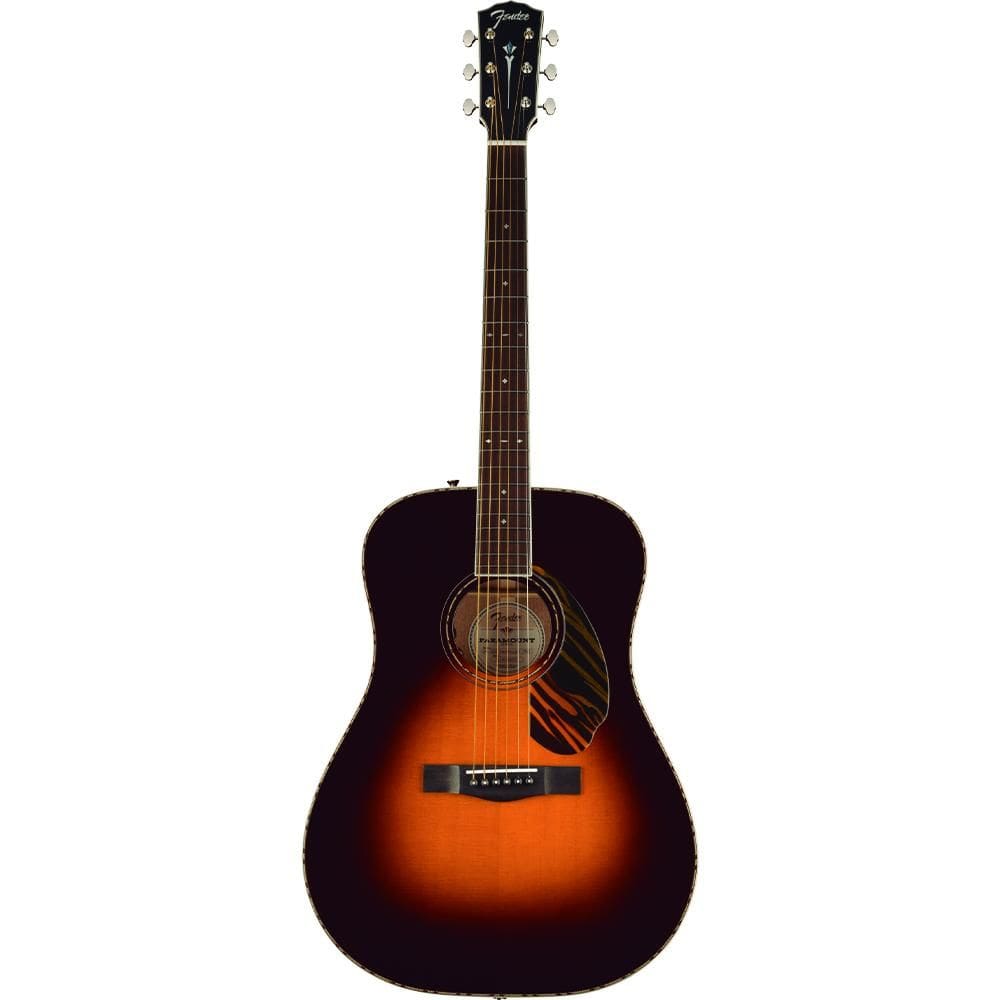 Violao Eletroacustico Dreadnought Fender Paramount PD-220E 3TVS 097-0310-303 c