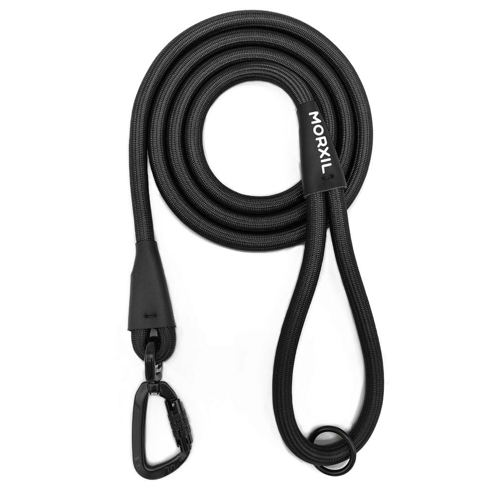 Coleira para cães MORXIL Heavy Duty com mosquetão de alumínio com travamento automático
