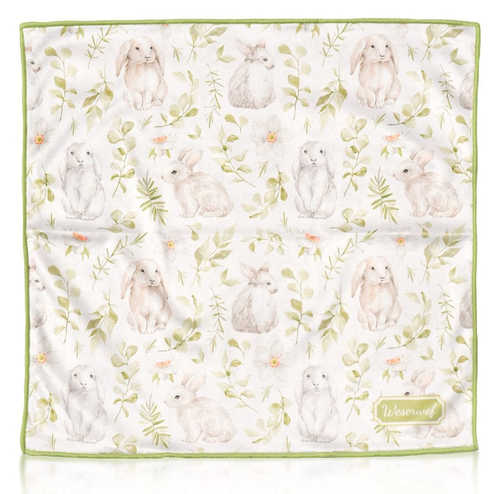 Pano de limpeza de óculos de microfibra WESERWEF Design 30x30cm