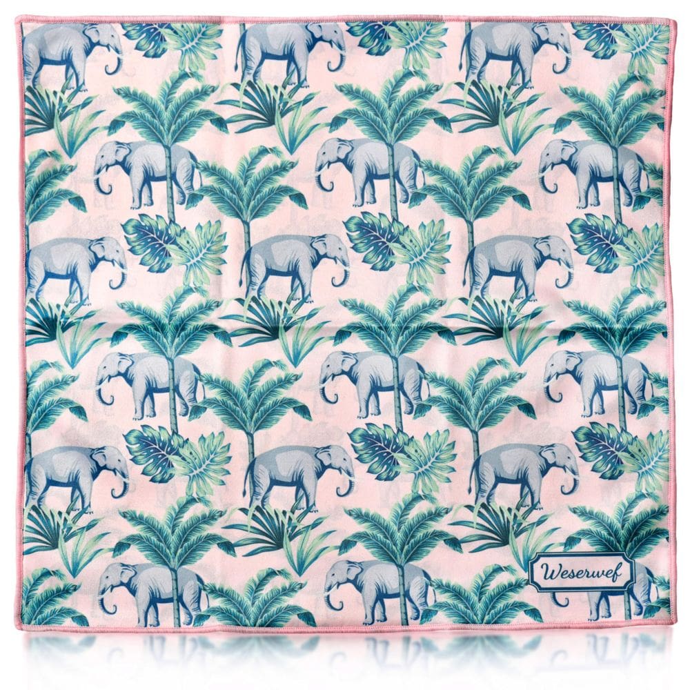 Pano de limpeza de óculos de microfibra WESERWEF Design 30x30cm