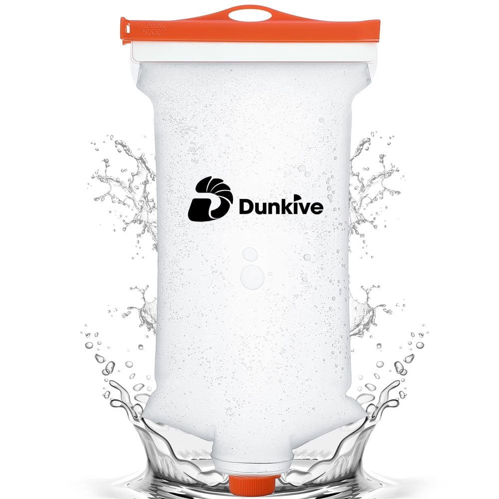 Bolsa de água Dunkive 2L compatível com filtro Sawyer Squeeze