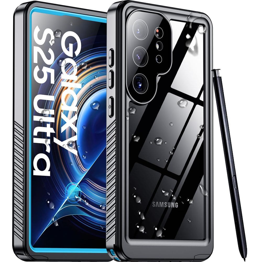 Capa de telefone Temdan à prova d`água com lente para Samsung Galaxy S25 Ultra