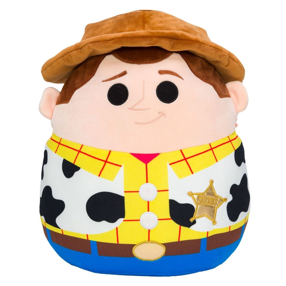 Brinquedo de pelúcia Squishmallows Disney Pixar Woody 35 cm oficial