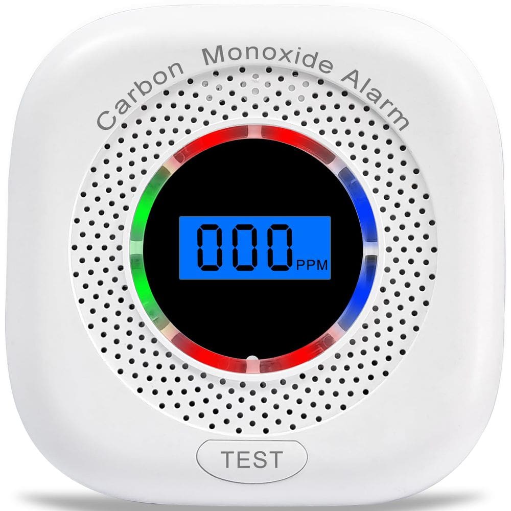 Detector de monóxido de carbono Tarewoeki Display LCD portátil