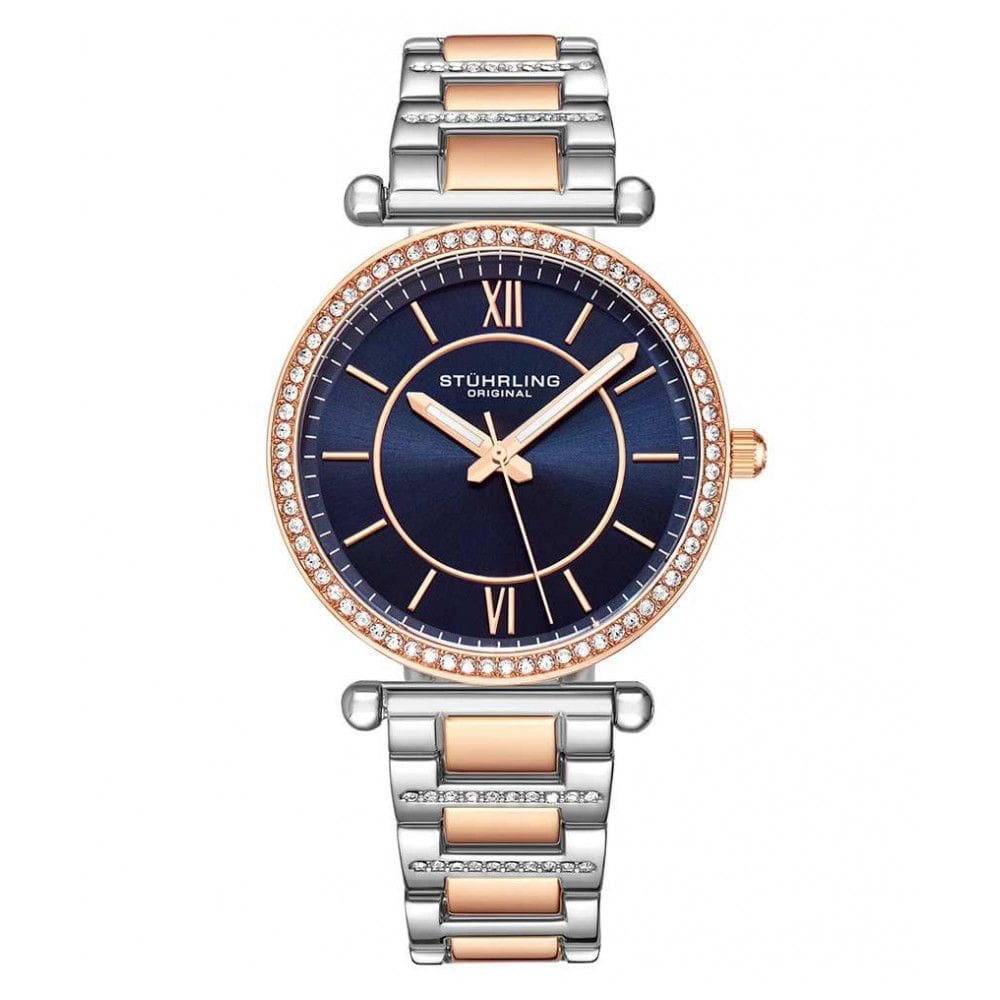 Relógio Stuhrling M18264 de 36mm: Mostrador Polido de Fácil Leitura e Movimento Preciso Miyota