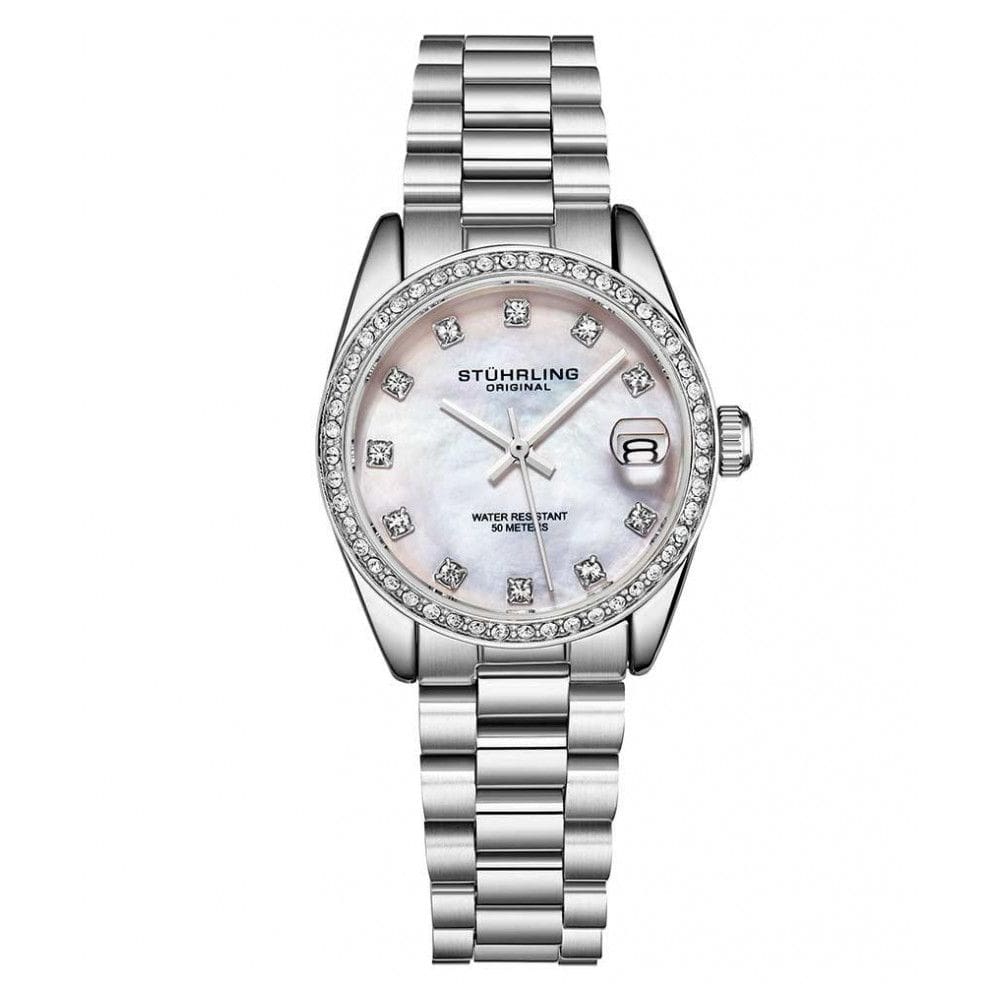Relógio Stuhrling M18281 31mm com Pulseira de Aço Inoxidável