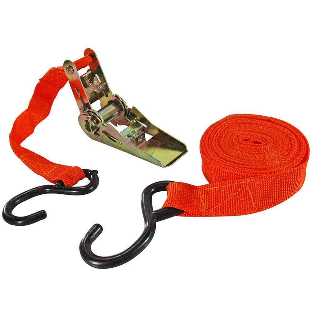 Fita Cinta Com Catraca Para Amarração De Carga Caminhão 4,5M