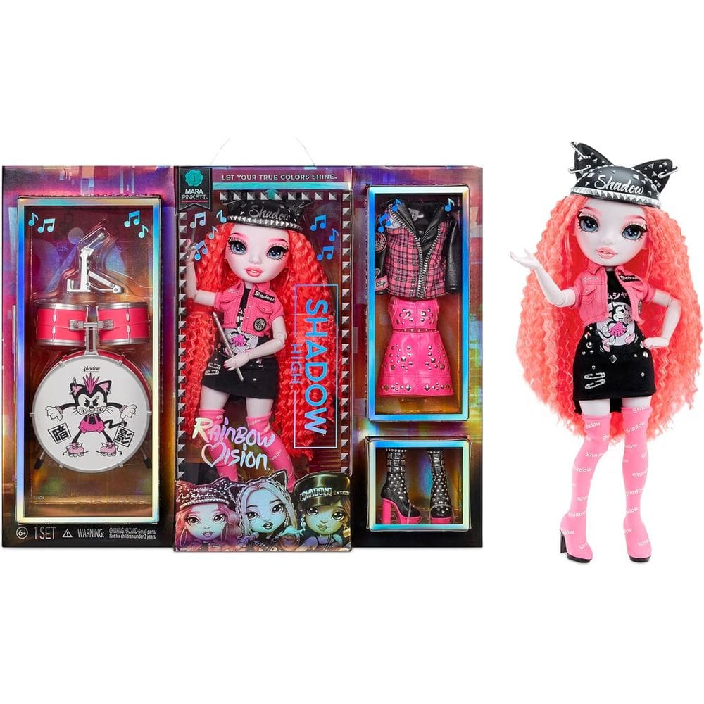 Boneca Vision Rainbow High - Mara Pinkett M SHOP COMERCIAL LTD