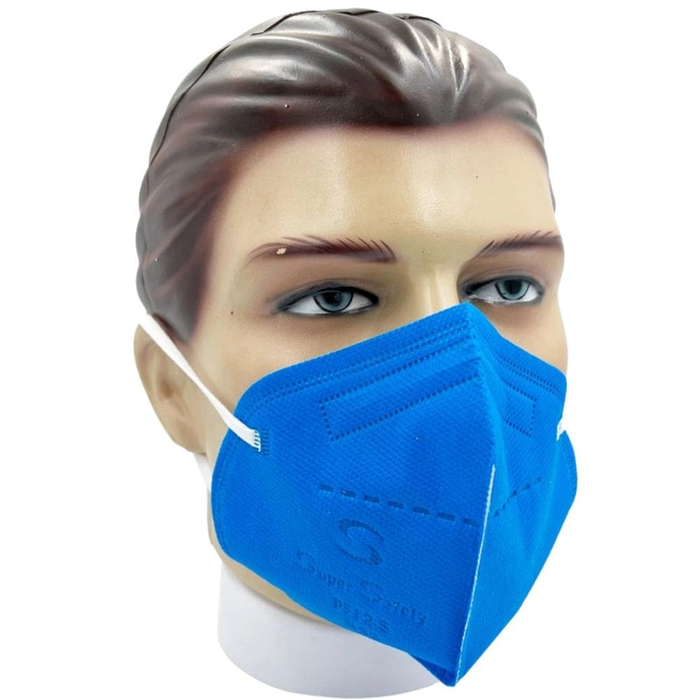 Respirador PFF2 Sem Válvula Azul SUPER SAFETY CA 44241
