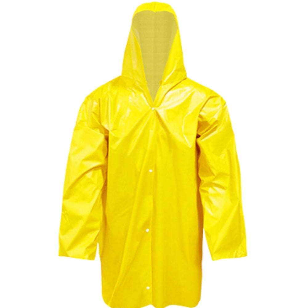 Capa de Chuva PVC Forrado Amarela FIT Plastcor CA 36254