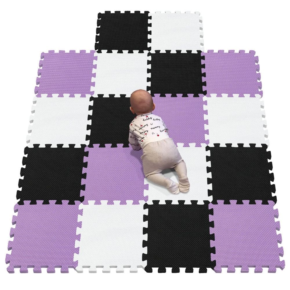 Tapetes de jogo de quebra-cabeça YIMINYUER 18 ladrilhos de 30 cm x 30 cm x 1 cm cada