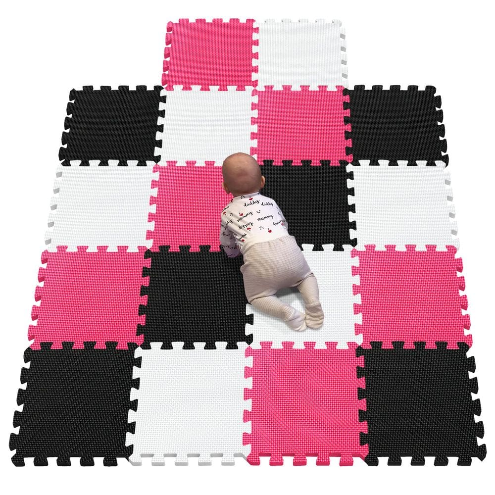 Tapetes de jogo de quebra-cabeça YIMINYUER 18 ladrilhos de 30 cm x 30 cm x 1 cm cada