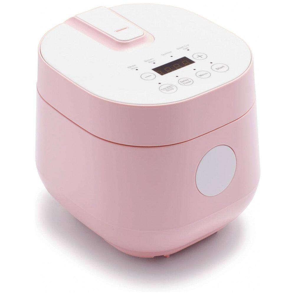 Panela de Arroz Elétrica 960mL, com Controle de Temperatura, 110v, GREENLIFE CC004426 001, Rosa