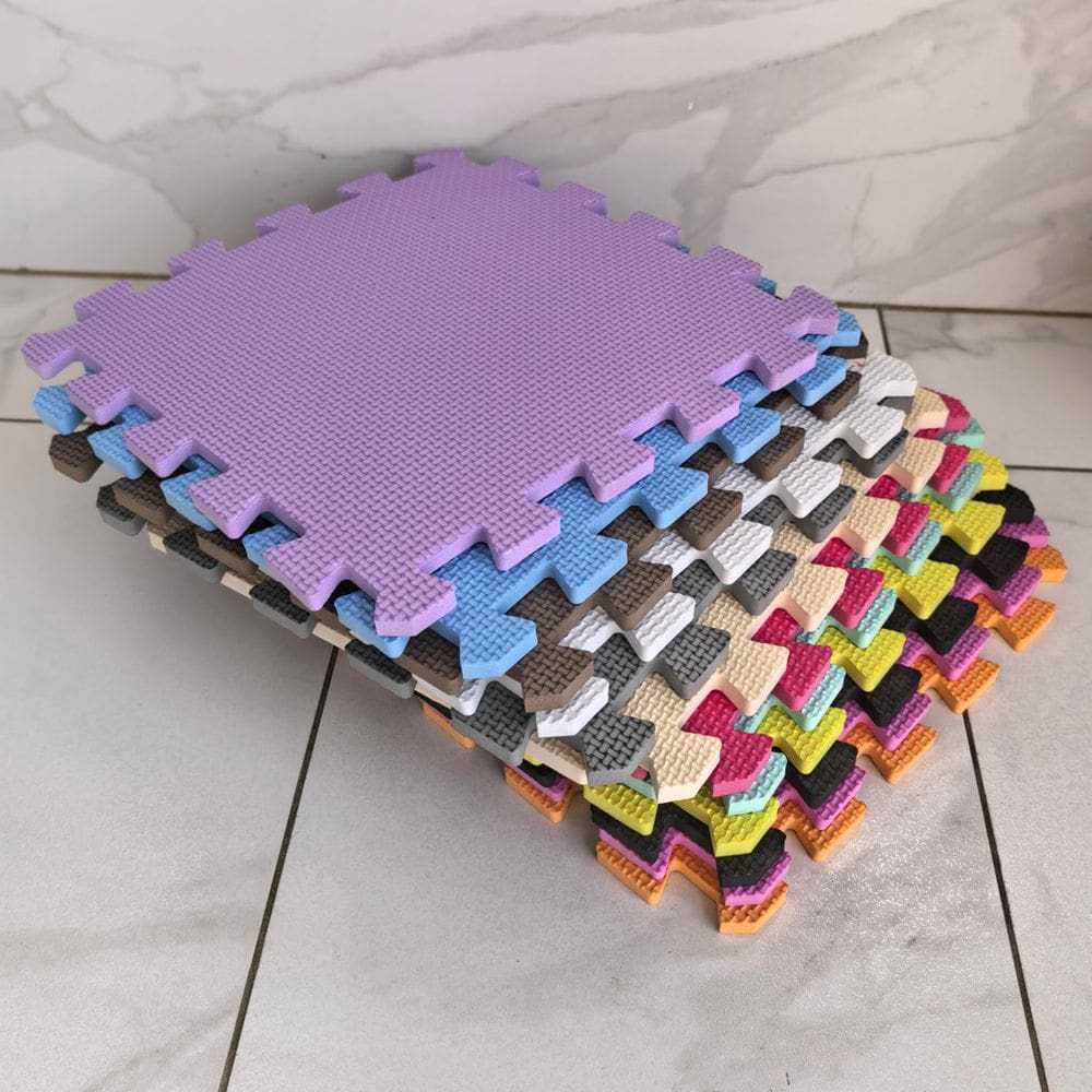 Puzzle Play Mats YIMINYUER 18 Tiles 30x30x1cm Baby Soft Foam