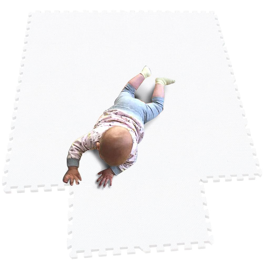 Puzzle Play Mat MQIAOHAM 18 peças de piso de espuma macia para bebês