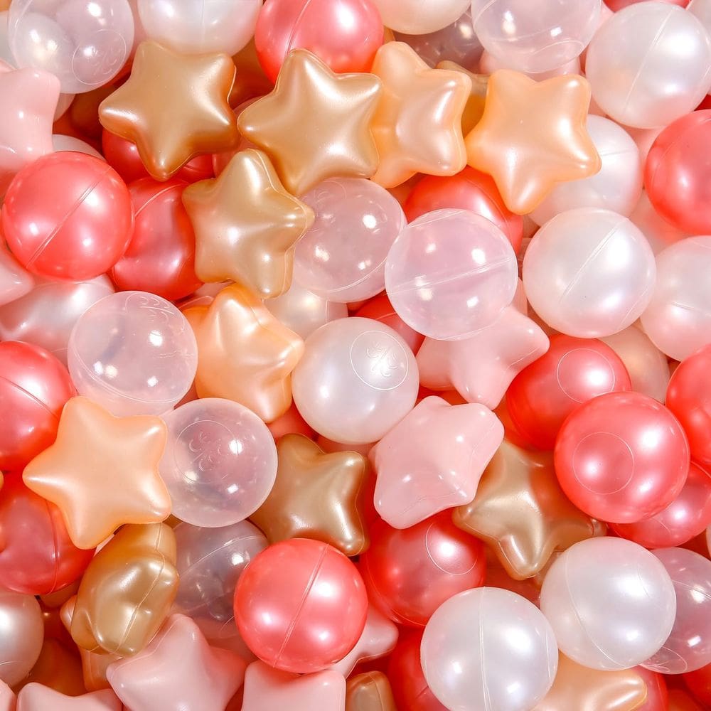 Ball Pit Balls Heopeis Star e pacote redondo de 100 para crianças