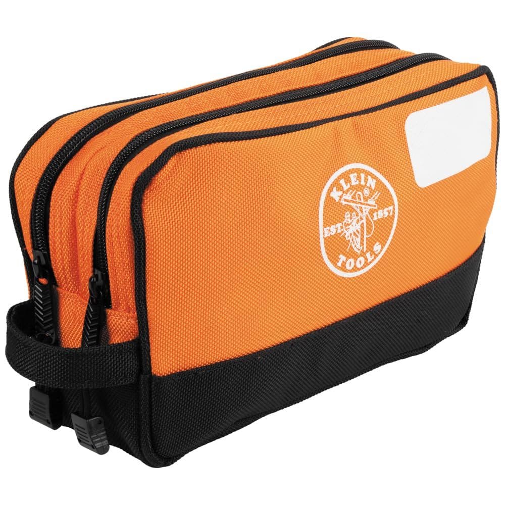 Bolsa de ferramentas, bolsa com zíper, compartimentos duplos Klein Tools 55582