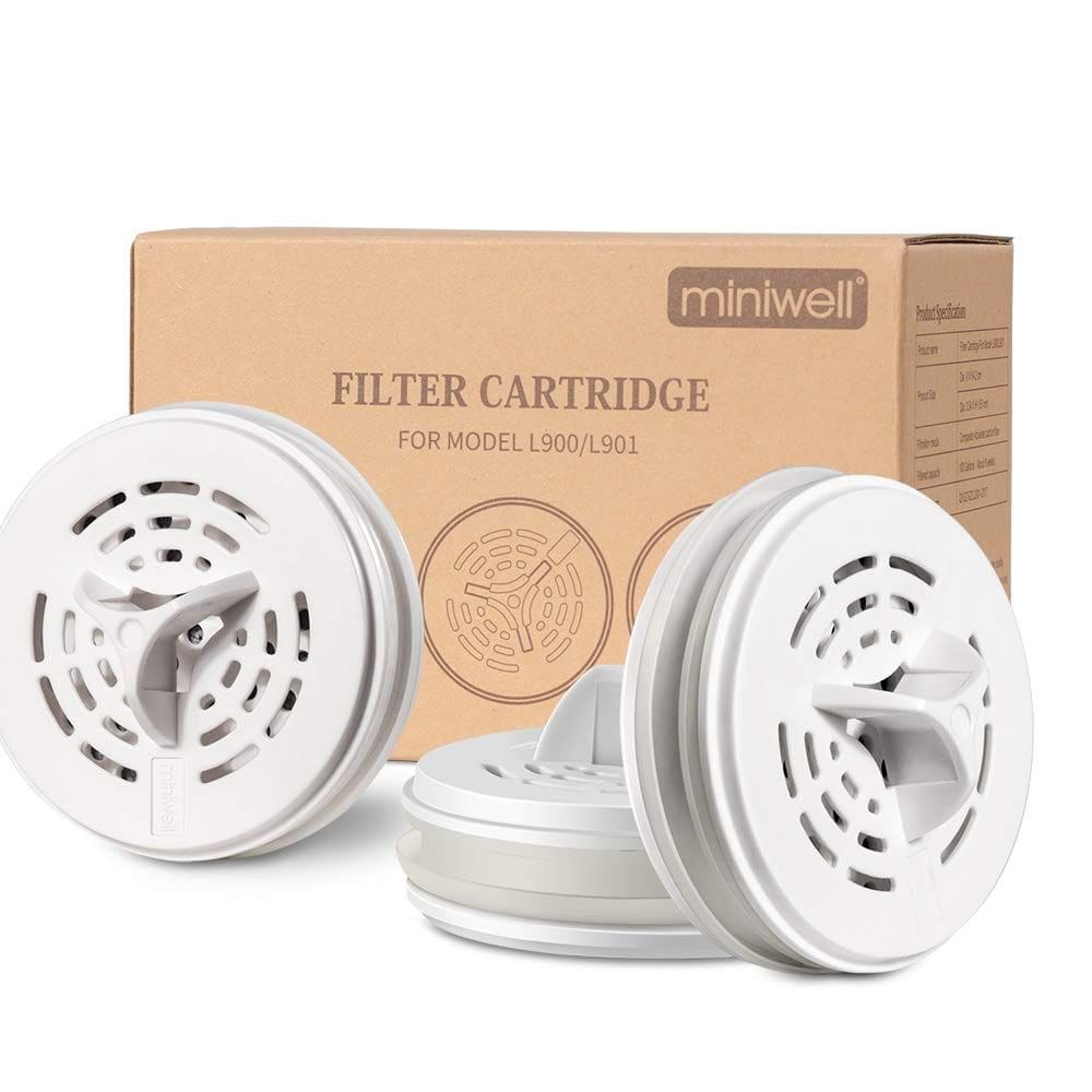 Sistema de filtragem de acampamento aquático miniwell com filtro substituível